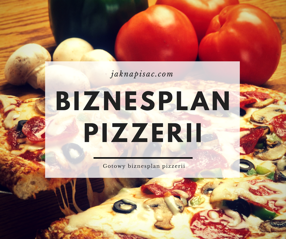 Biznesplan pizzerii "Fabiano"