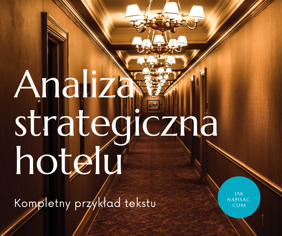 Analiza strategiczna hotelu "Mewa"